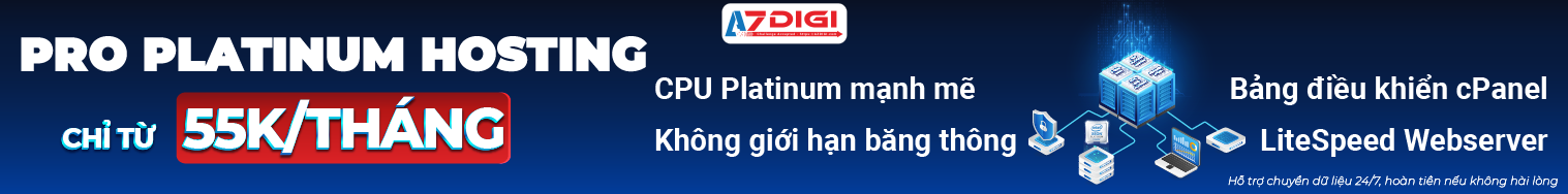 Hosting khuyên dùng tại Việt Nam 
