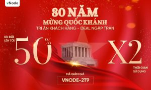 khuyến mãi vnode