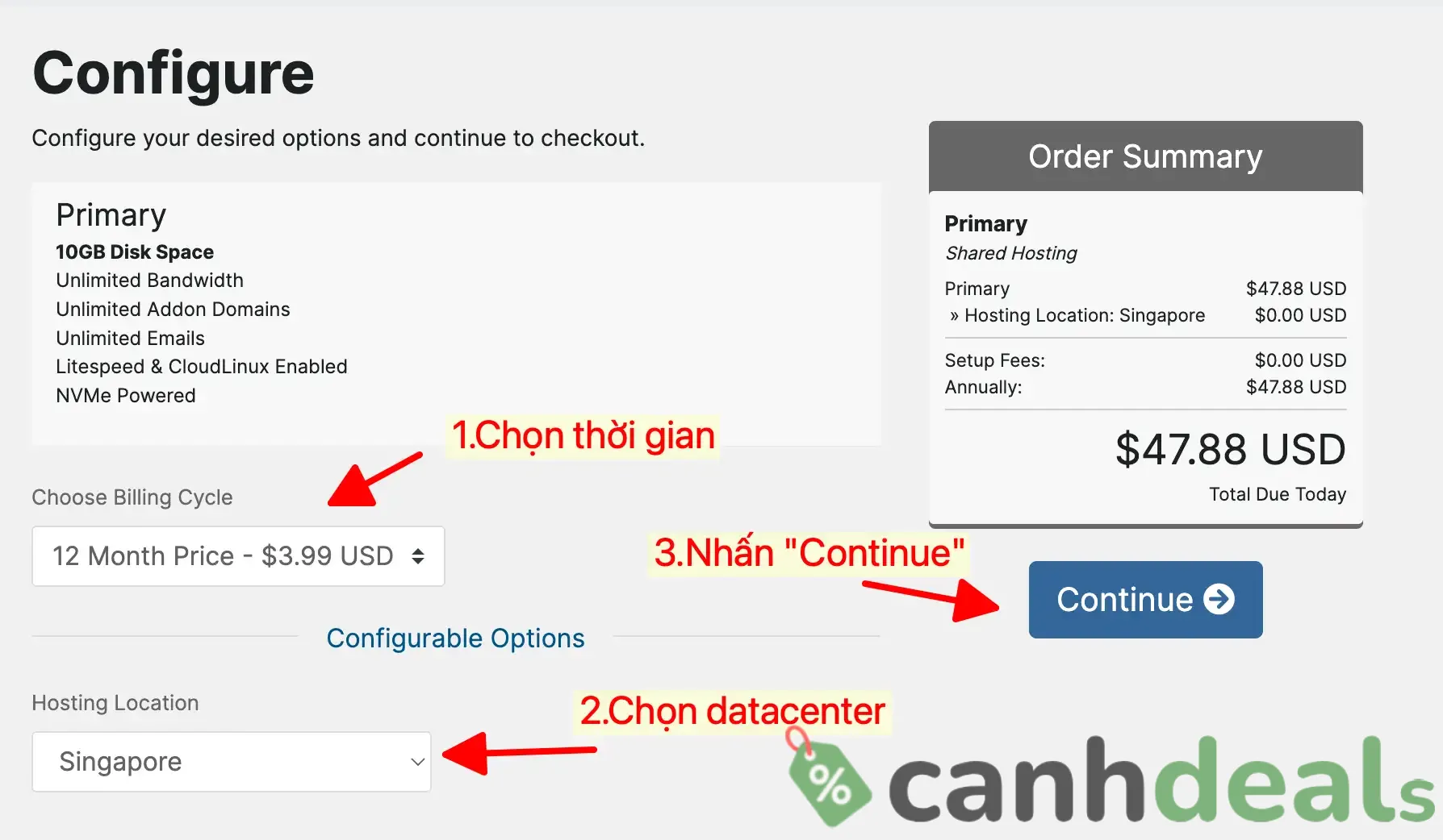 Hướng dẫn đăng ký hosting tại Hawk Host giá tốt nhất 2025
