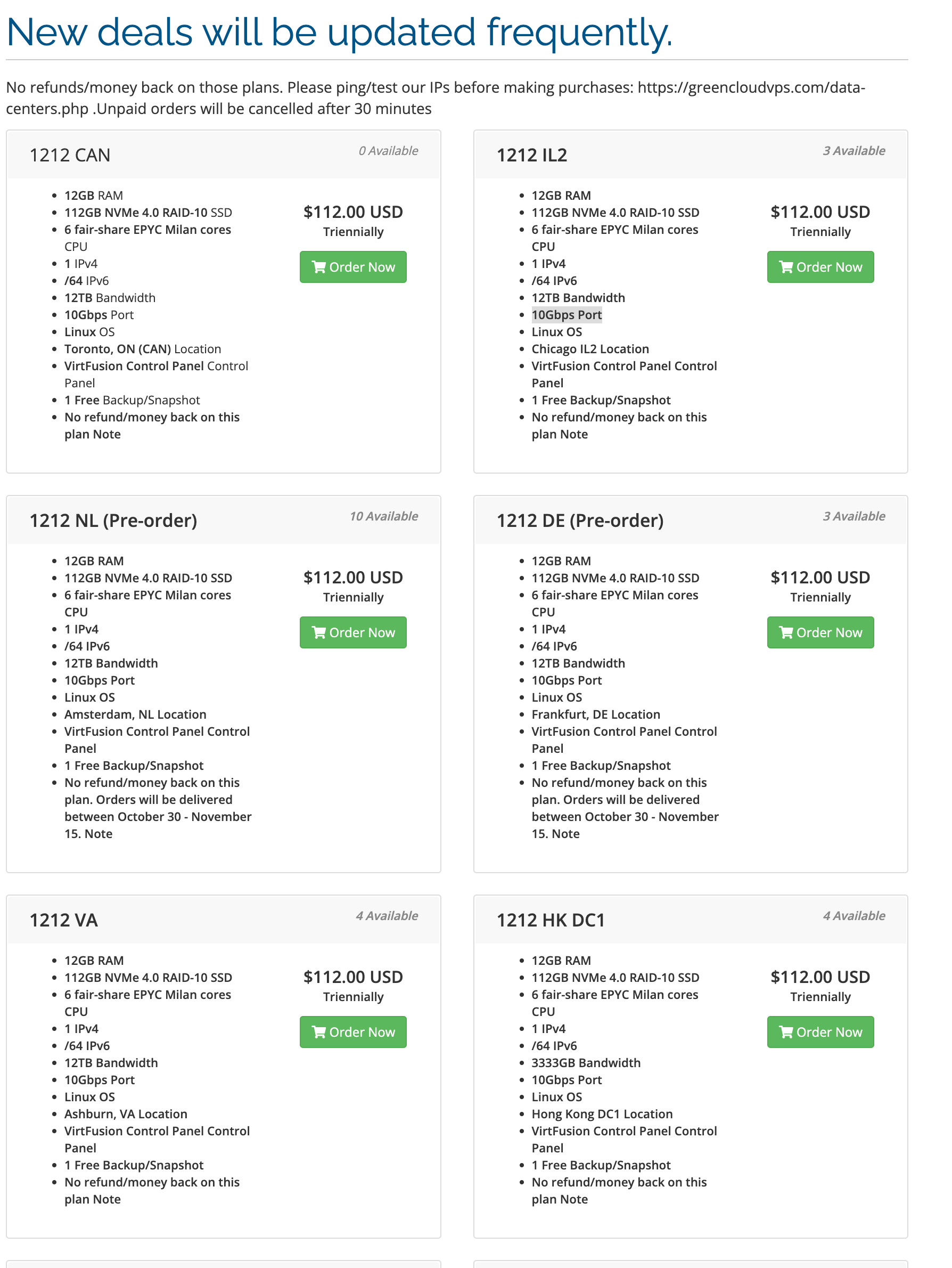 GreenCloud greencloudvps.com